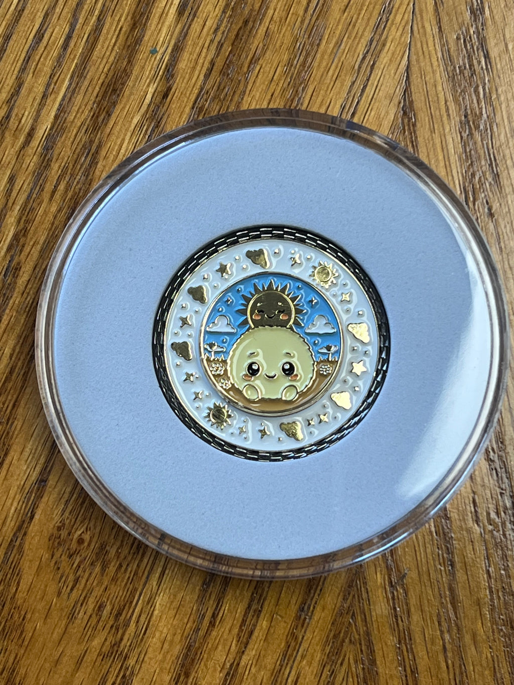Day/Night Puffling Interactive Collectible Coin
